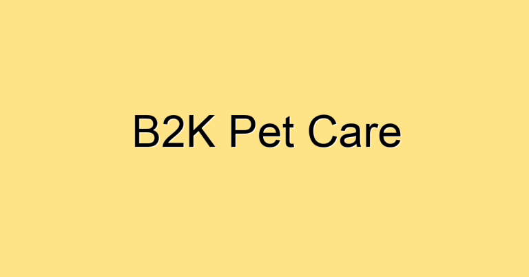 B2K Pet Care @ Win 5