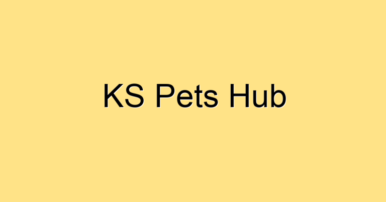 KS Pets Hub @ 716 Yishun