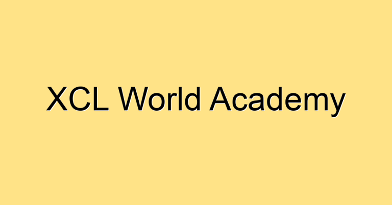 XCL World Academy