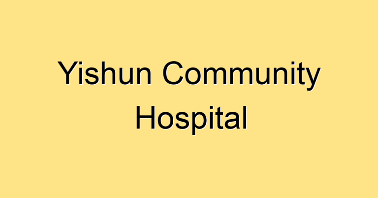 Yishun Community Hospital (YCH)