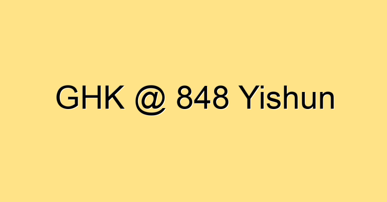 GHK @ 848 Yishun