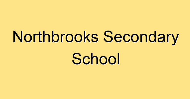 Northbrooks Secondary School