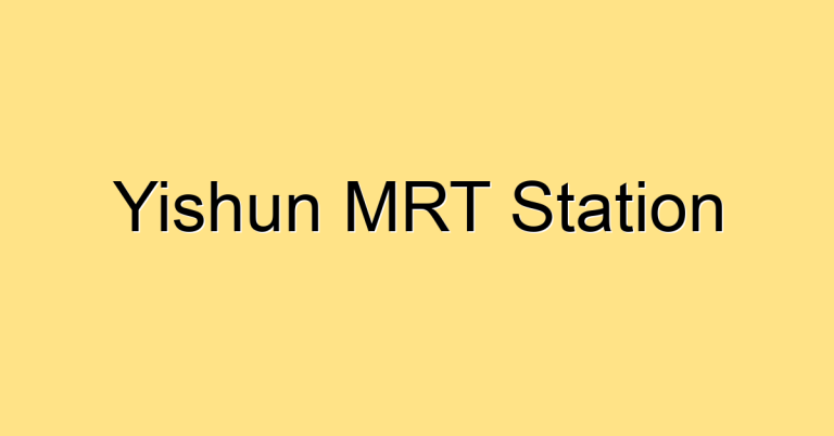 Yishun MRT Station