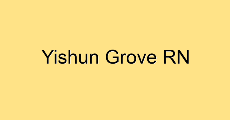Yishun Grove RN